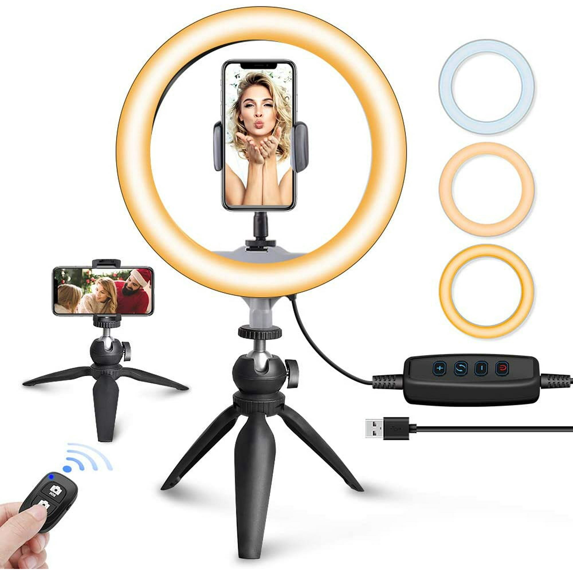 10 Led Ring Light With Tripod Stand - Makeup Ring Light 10 Led Ring Light With Tripod Stand - Makeup Ring Light