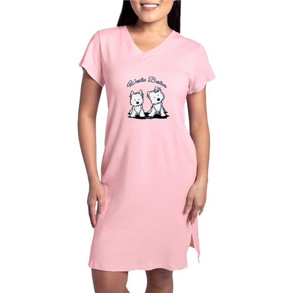 CafePress - Westie Besties - Women's Nightshirt