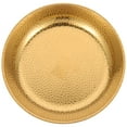 thumbnail image 1 of Assiette Ronde Assiette en Acier Inoxydable Assiette Vintage Assiette en Métal Assiette de Camping, 1 of 9