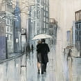 thumbnail image 2 of Purinton, Julia 26x26 Black Ornate Wood Framed with Double Matting Museum Art Print Titled - Spring Rain New York Neutral Crop, 2 of 4