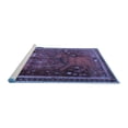 thumbnail image 2 of Ahgly Company Machine Washable Indoor Rectangle Animal Blue Traditional Area Rugs, 8' x 12', 2 of 4