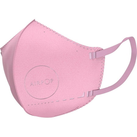 Airpop Kids Reusable Washable Face Mask, 4-Layer Face Coverings, Contoured Fit, Lightweight Design, Kids Face Masks (4 Pack) - Pink