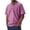 Hot Pink, variant on COSFO Solid Big and Tall Polo Shirts for Men Casual Short Sleeve Vintage Classic T-Shirt Relaxed Fit Pullover Summer Collared Tops