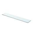 thumbnail image 1 of vidaXL Shelf Panel Glass Clear 70x12 cm, 1 of 2