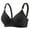 Black, variant on Fatuov Wirefree Bras for Women Push-Up Adjustable Straps Thin Sexy Bralettes for Casual Breathable Summer Bras 40B, Black