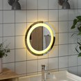 thumbnail image 3 of Espejo de baño LED VidaXL montado en la pared con luces de 30 cm, 3 of 9