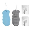 thumbnail image 1 of Esponja de baño exfoliante suave, esponja corporal para eliminación de piel muerta, para limpieza, esponja corporal exfoliante, esponja de masaje, esponja de baño y ducha, 1 of 8