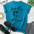thumbnail image 2 of Doodle Mom T-shirt, Unisex Women's Shirt, Golden Doodle Owner, Best Dog Mom Gift, Heather Blue, XX-Large, 2 of 6