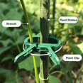 thumbnail image 3 of Botao 40 clips para plantas de jardín (2 tamaños), clips reutilizables para plantas de apoyo para jardinería de invernadero, 3 of 5