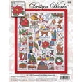 thumbnail image 2 of Kit de punto de cruz Design Works Crafts Christmas ABC Sampler, 2 of 3