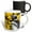 Multicolor, variant on 3drose, Magellanic Penguin at Burrow, Falkland Islands, 11oz Two-tone Black Mug
