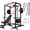 Power cage/Barbell/Weight Bench/100LBS Plates, variant on Allviate Home Gym Squat Rack,2000lbs Power Rack with LAT Pulldown,Power Cage with Adjustable Pulley System for Full Body Workout