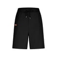 thumbnail image 5 of Havenre Men's Casual Cotton Shorts Summer Beach Vacation Short Pants Lightweight Drawstring Elastic Waist Chino Golf Shorts with Pockets Black XL, 5 of 10