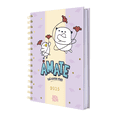 thumbnail image 2 of Agenda 2025 Diaria Danpex Escolar Decorada Con Stickers Doble Espiral de Metal, 2 of 5