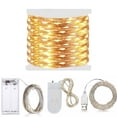 thumbnail image 2 of Guirnalda de luces LED con batería para decoración navideña, guirnalda de alambre de cobre, 1m, 2m, 3m, 5m, 10m, 2 of 4