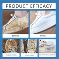 thumbnail image 3 of Ontiwes White Shoe Cleaner Foam Kit with Sponge, Stain & Yellowing Remover for Sneakers, Gentle Formula, 35ml, 3 of 5