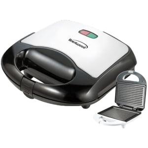 Brentwood Panini Maker, Black & Stainless Steel