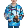 thumbnail image 3 of Ninjago Youth Sweatshirt Hoodies Fashion Teen Hooded Hoody Pullover Clothes With Pocket For Boys Girls Clothing, 3 of 8