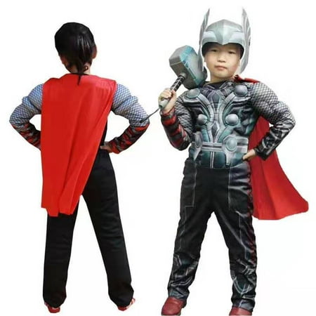 Wenchoice The Avengers Thor Muscle Costume Boy'S & Girl'S