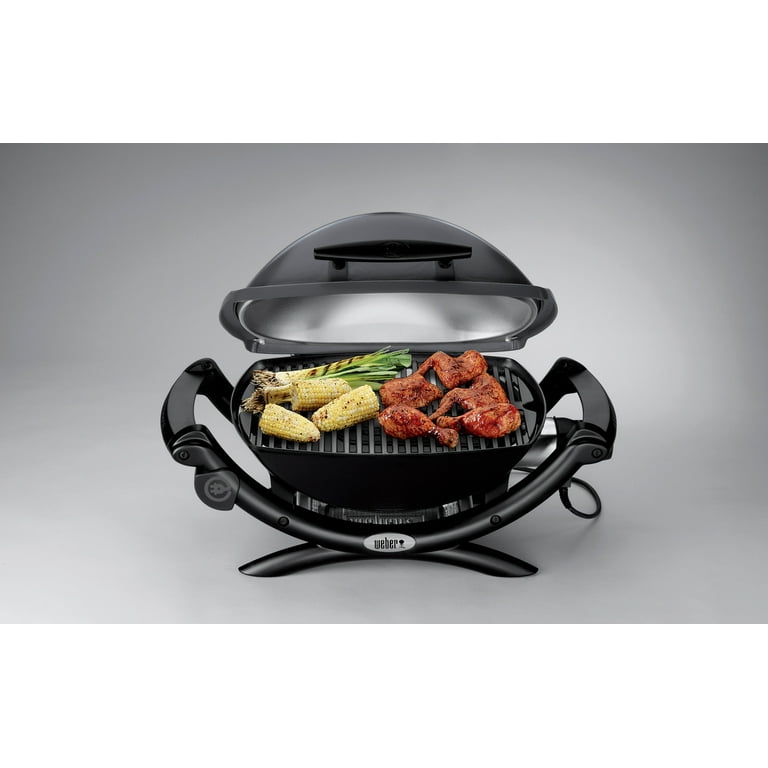 Weber BBQ Tabletop Q 1400 Portable 1560 Watt Electric Grill