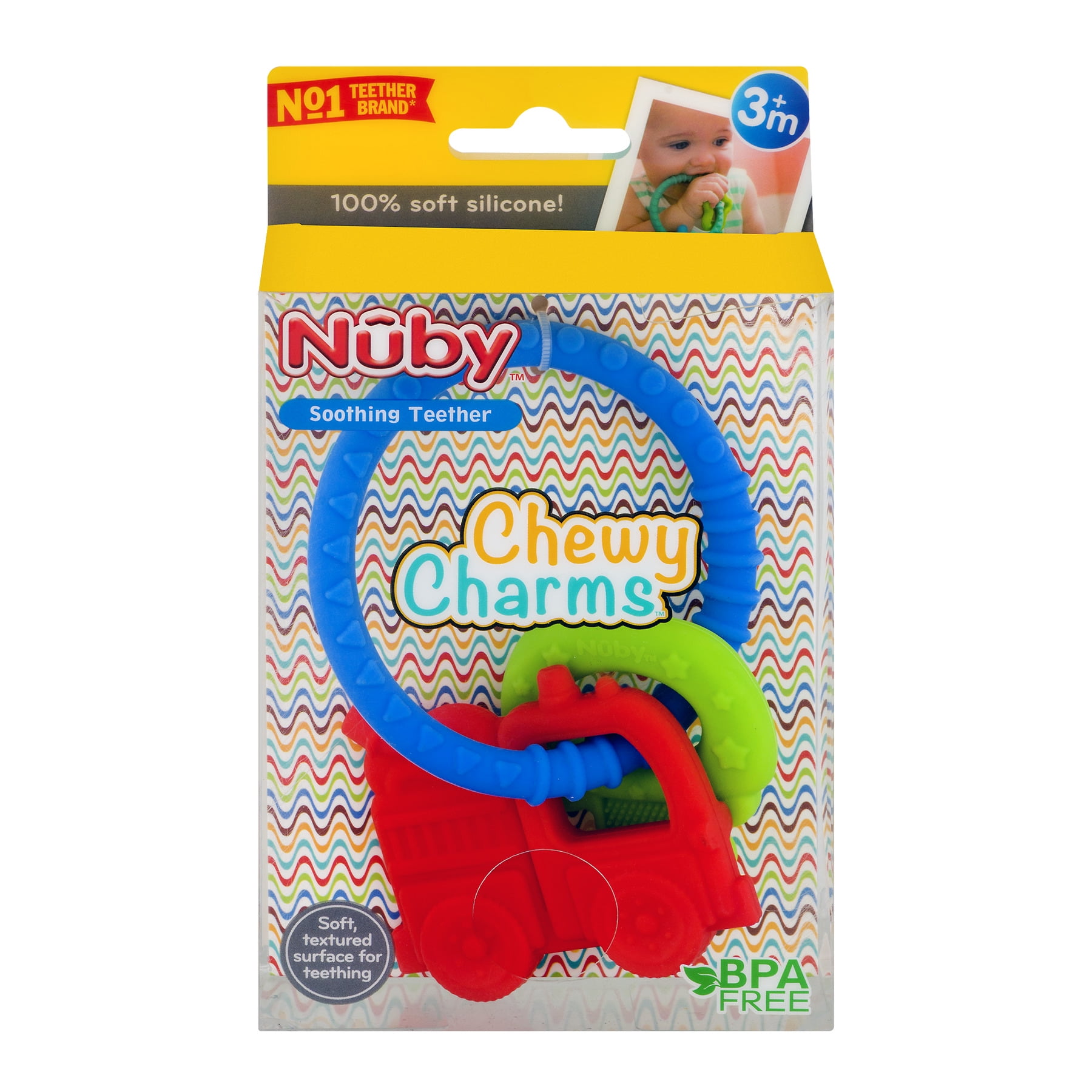 nuby triangle teether