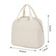 thumbnail image 5 of Lonchera Dezcrab de Pana para Mujeres y Niñas Aislada Beige, 5 of 6