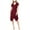 Red - port, variant on I-N-C Womens Handkerchief Hem Asymmetrical Dress, Red, Large