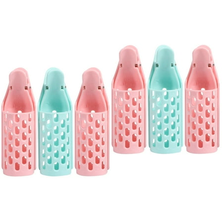 Masteelf 6 pcs  Manual Hair Curlers Styling Tools Hairdressing Tool Hair Bang Rollers Curlers