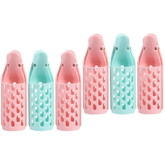 Masteelf 6 pcs  Manual Hair Curlers Styling Tools Hairdressing Tool Hair Bang Rollers Curlers