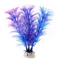 thumbnail image 1 of Artificial Aquatic Plant Ceramic Base Plastic Aquarium Plant Fish Tank Decor, 1 of 10