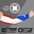 thumbnail image 6 of Puerto Rico Flag Compression Sports Arm Sleeve Baseball Football Basketball For Men And Women, 6 of 6