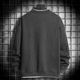 thumbnail image 4 of Bcfgryg Men Crewneck Sweatshirts Casual Winter Long Sleeve Loose Tops Oversized Big and Tall Sweashirt,Gray XXXL, 4 of 4