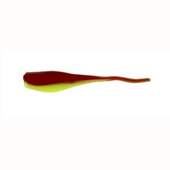 big bite baits, inc. big bite crappie minnr 2' 10ct red/chartreuse 2mnr-11