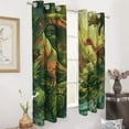 thumbnail image 2 of Jurassic Dinosaur Blackout Curtains for Bedroom Curtains Insulated Room Darkening Window Drapes for Living Room, 2 of 7