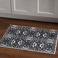 thumbnail image 4 of Linon Home Décor Elegance Area Rug Collection, Gray and Ivory, 5' x 7'3", 4 of 5