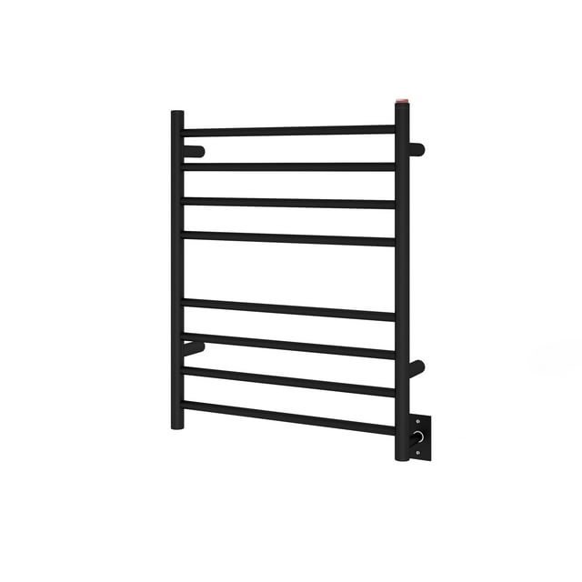 Ancona Prestige Double Porte-Serviettes Mural de 8 Barres en Noir Mat