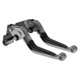 thumbnail image 1 of Palancas de freno y embrague cortas y largas para Kawasaki Z1000SX 2017-2020, palanca de manillar de motocicleta ajustable, aleación de aluminio, cabeza de titanio con mango negro, 1 of 6