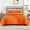 Orange, variant on Exclusivo Mezcla King Size Quilt Set, 3-Piece Lightweight King Quilts Soft Bedspreads Bed Coverlets, Orange, 104"x92"