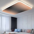 thumbnail image 2 of LightSalmon Black Ombre Magnetic Fluorescent Light Covers for Ceiling Lights 2x4Ft, Modern Gradient Abstract Art Office Classroom Kitchen Drop Ceiling Light Covers Lighting Filters Shade Panel 4Packs, 2 of 9