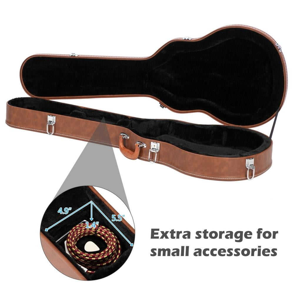 ZYPPP  GLP Style Guitar Hard Case Electric Guitar Hardshell Case With Keys