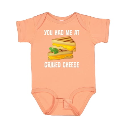 

Inktastic You Had Me at Grilled Cheese Sandwich Gift Baby Boy or Baby Girl Bodysuit