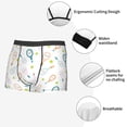 thumbnail image 3 of Pofeuu Cute Tennis Rackets Print Men’s Boxer Briefs, Moisture-Wicking Underwear, Regular,Trunk-Large, 3 of 5