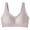 Purple(New), variant on Women's Nude-Feel Lingerie Ultra-Lightweight Soft Wire-Free Seamless Bra Anti-Exposure Full Coverage Push-Up Bra