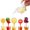 Clear, variant on Portable Lemon Squeezer Manual Citrus Press with Non-Slip Base for Fresh Juice Easy to Clean and Store for Kitchen Countertop and Bar Use