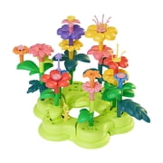 A Diy Building Blocks Flower Arrangement Assembling Toy For Childrens Creative Garden And Learning