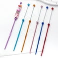 thumbnail image 6 of CIYISON 5 Pcs Metal Crochet Hook Set Handmade Knitting Needle Beads Crochet Needle, 6 of 13