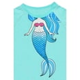 thumbnail image 3 of Rimyaw Girls Pajamas 2-Piece Mermaid Sleepwear Sets Kids Cotton Long Casual Graphic Clothes 7T, 3 of 8