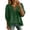 Green, variant on Blouse for Women 1/2 Sleeve V Neck Spring Summer Loose Half Sleeve Pullover Top Black XXL