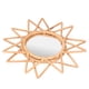 thumbnail image 2 of Espejo colgante de pared de ratán, decoración artística innovadora de ratán, espejo de maquillaje para baño, espejo de maquillaje de ratán retro, máxima comodidad Jadeshay A, 2 of 8