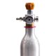 thumbnail image 3 of Adaptador de recarga de CO2 Adaptador de botella de CO2 con manómetro de 2000 psi para DUO/TERRA/ART Quick Connect C Plata, Plata, 3 of 5